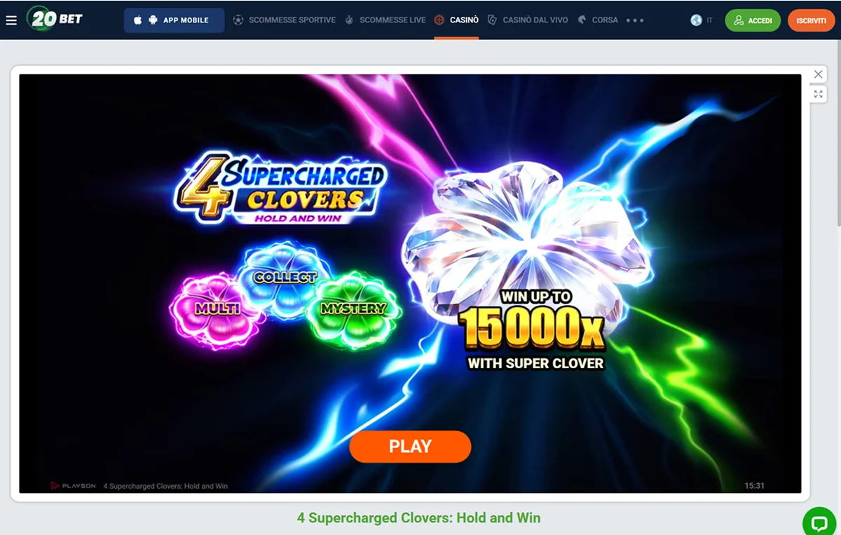 20Bet casinò